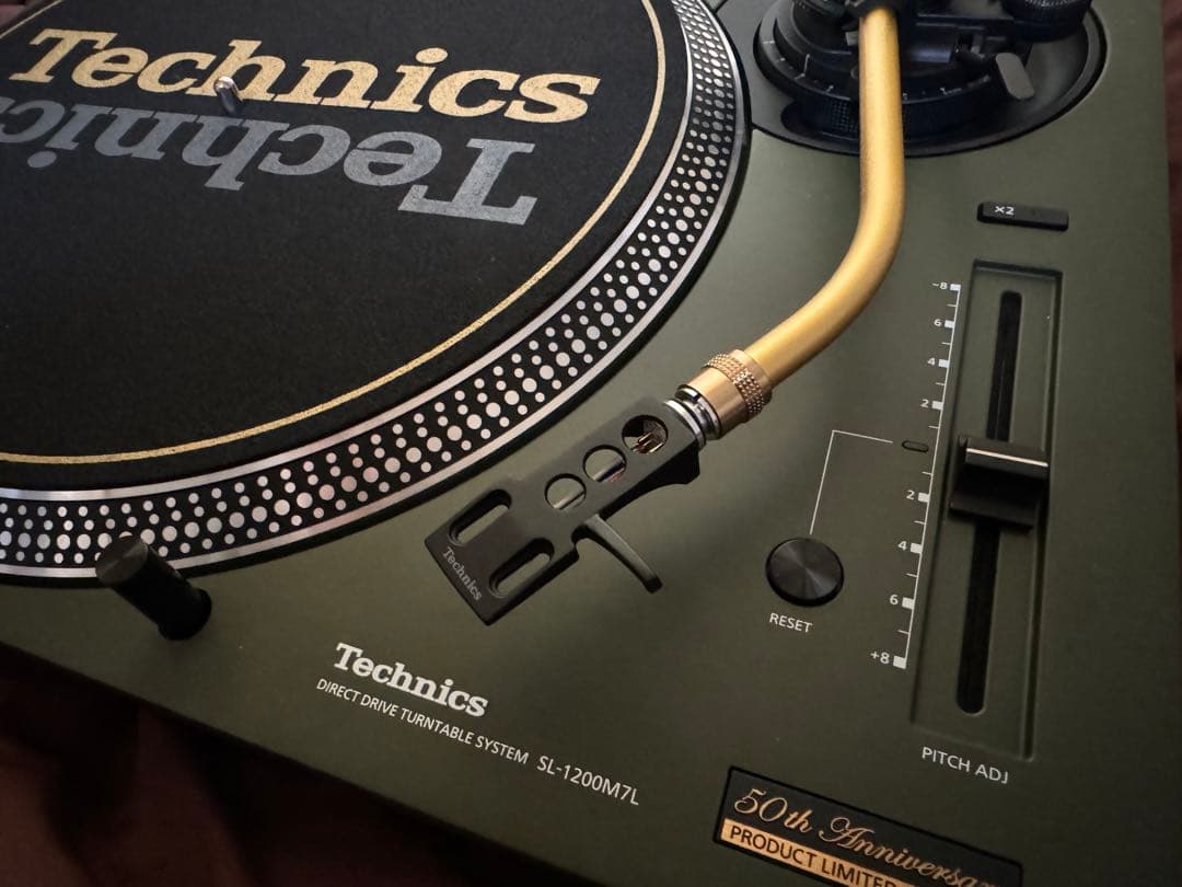 Y*R様 Technics SL-1200M7L-G(グリーン)50周年記念ター - メルカリ