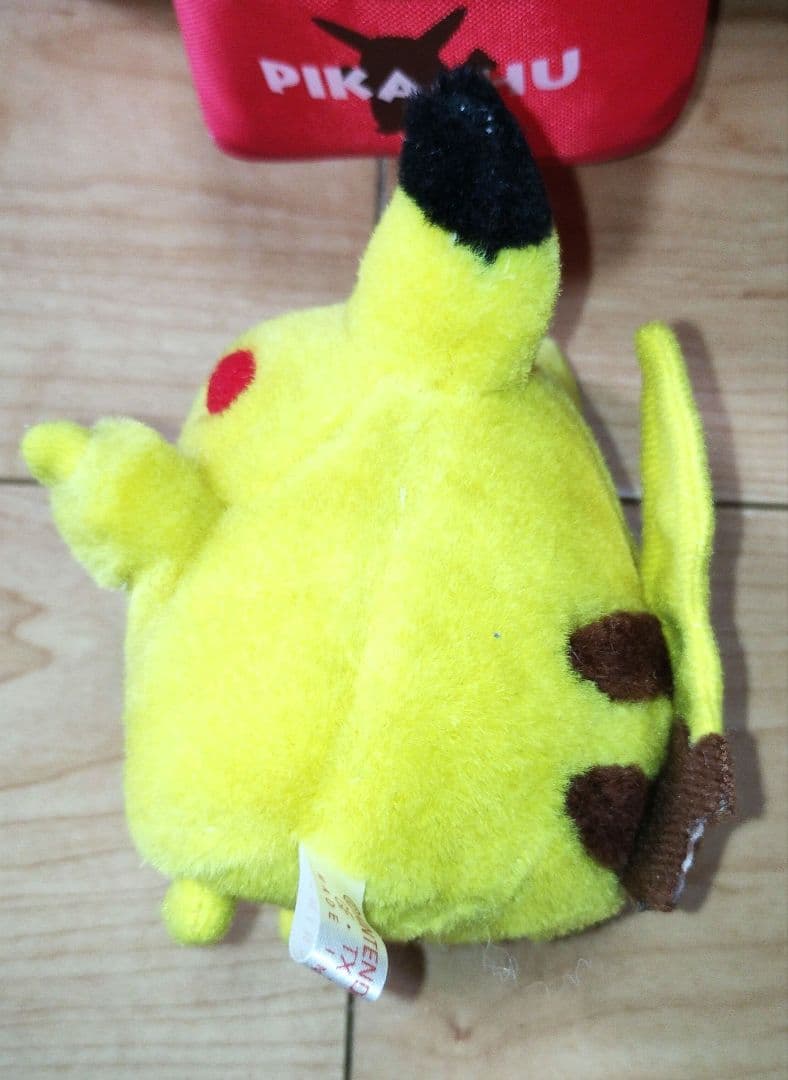 ポケットモンスター 初期ピカチュウ小型リュック ぬいぐるみ レトロ 激レア