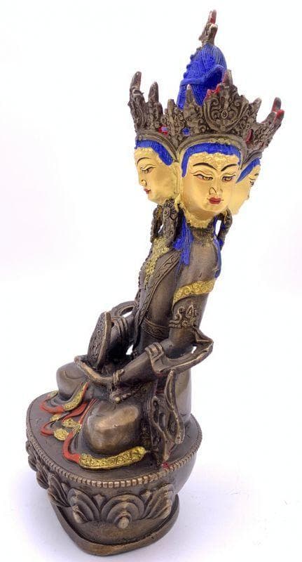 ◇ 希少！！◇四面大日如来（ヴァイローチャナ）像◇仏教チベット