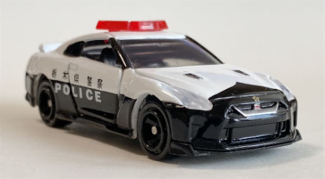 トミカ　日産GT-R 栃木県警察　POLICE ジャンク品