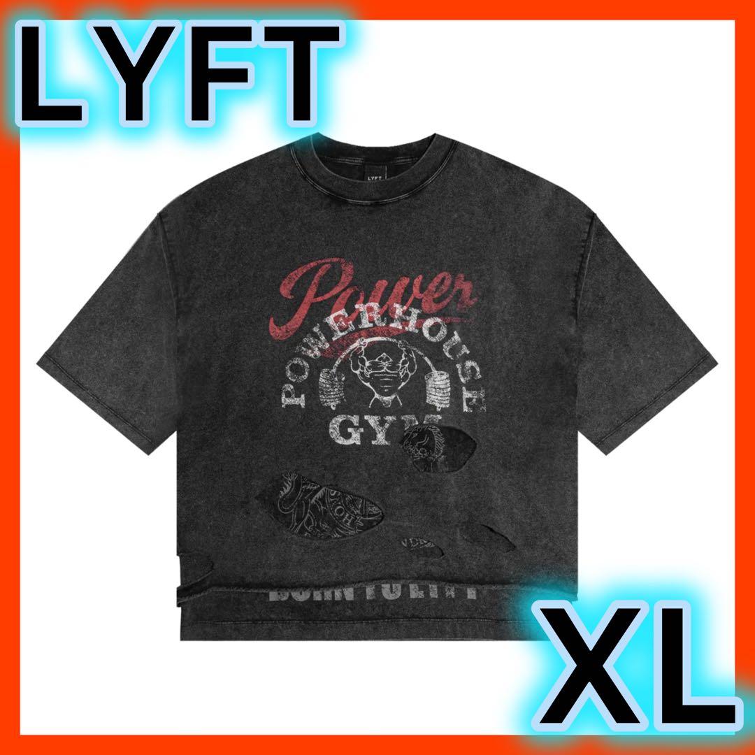 LÝFT × POWER HOUSE GYM ビンテージTシャツ ブラック XL - メルカリ