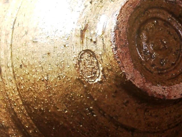 京焼・清水焼 作者不明 清窯：銘 古伊羅保 茶碗 無傷 共箱