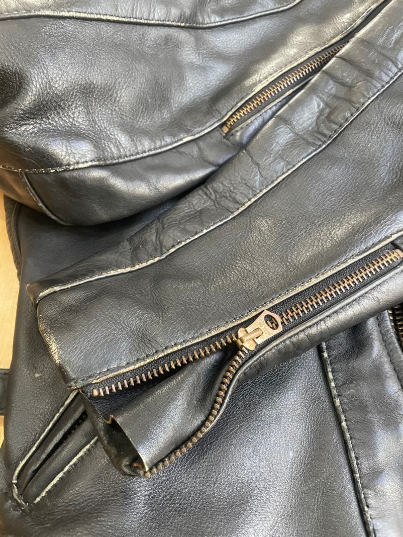 ユンボ様専用 VANSON F 36 ライダース 牛革 本革 オールドold - メルカリ