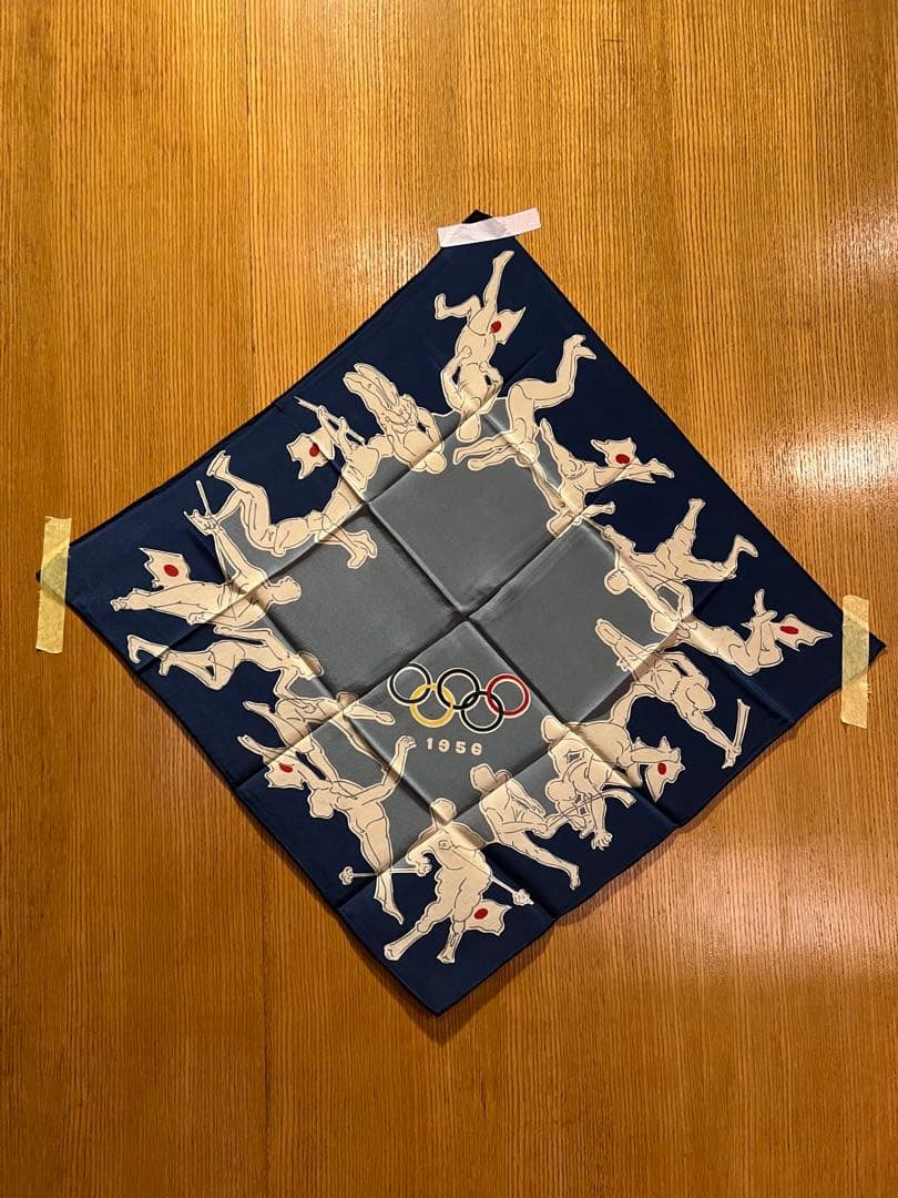 1956年オリンピック 選手着用柄スカーフ