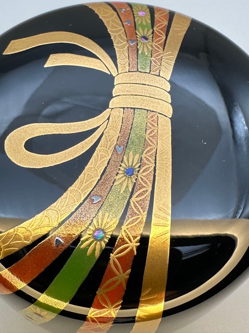 茶道具 棗 大多尾重則 熨斗蒔絵