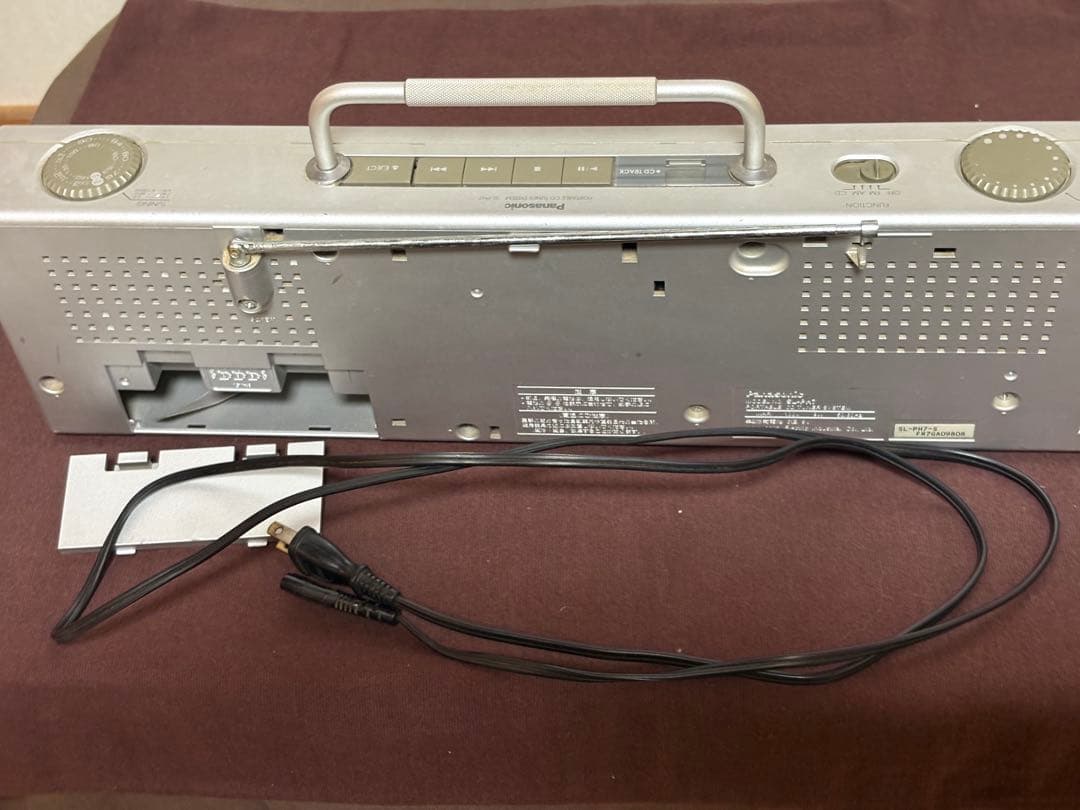希少】Panasonic パナソニック CDラジオ SL-PH7中古品 傷あり SL-PH7