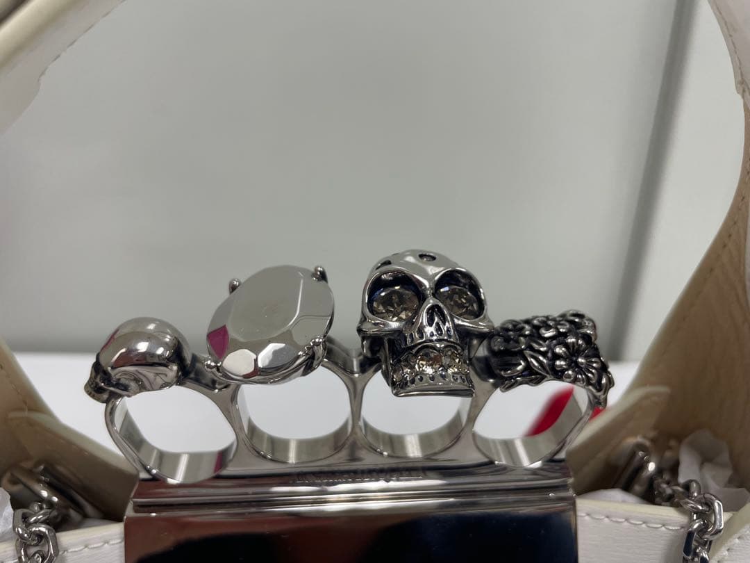 Alexander McQueen ジュエルド ホーボー ショルダーバッグ