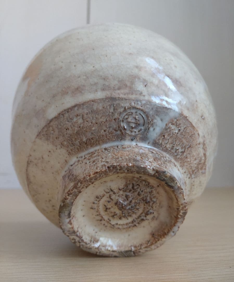 萩焼】十二代 田原陶兵衛 貫入 茶碗 県無形文化財保持者