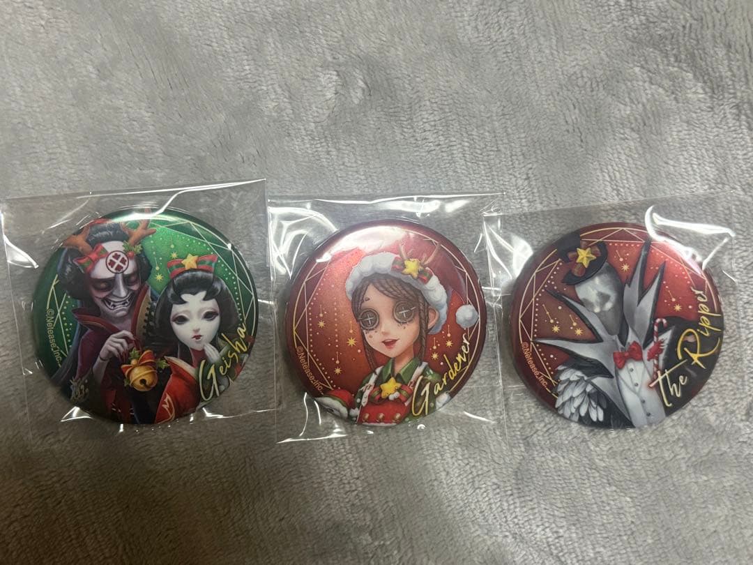 第五人格 ロフト クリスマス 缶バッジ