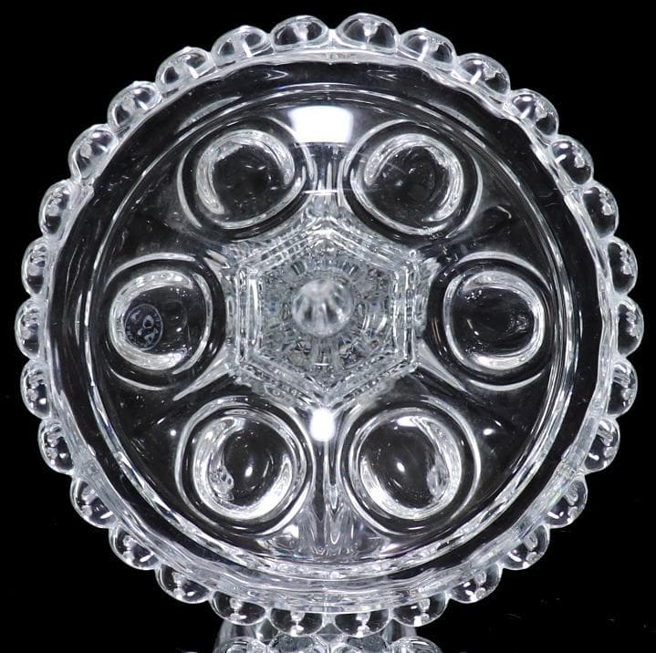 オールド・バカラ アートピース キャンドルふスタンド メダイオン 特大