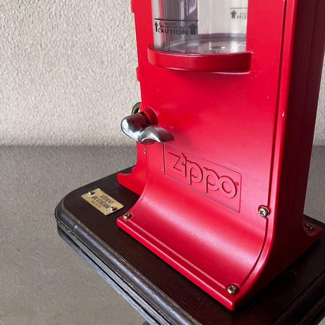 激レア zippoオイルステーション ヴィンテージ シリアルナンバー入り
