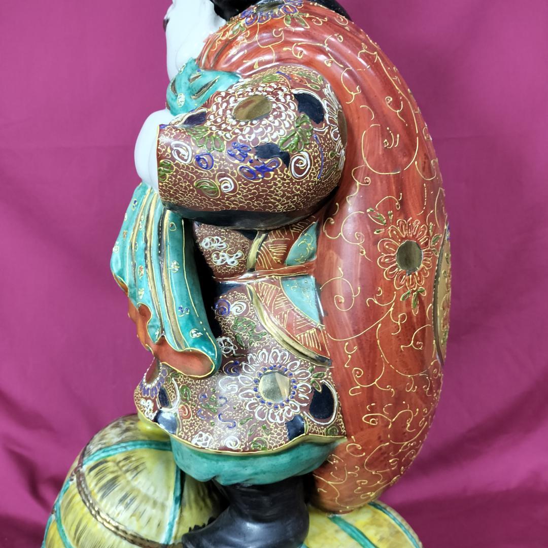 古九谷 大黒天 置物 - メルカリ