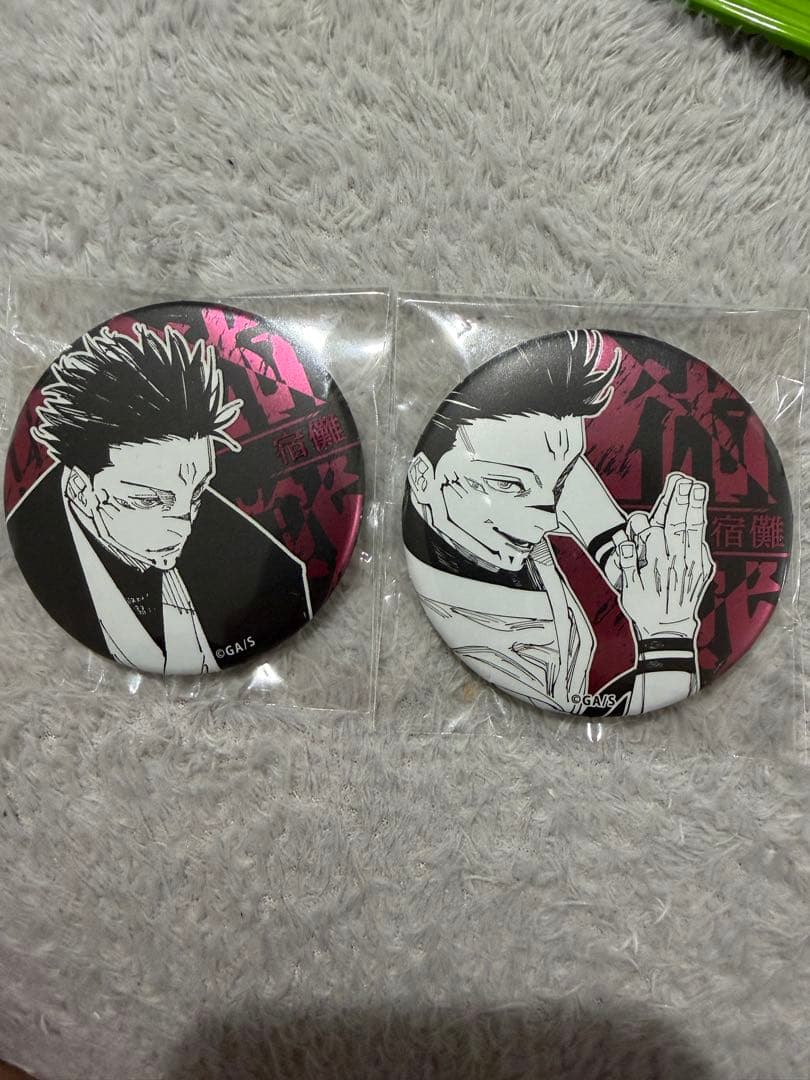 呪術廻戦展 両面宿儺 デコレクション缶バッジ セット - メルカリ