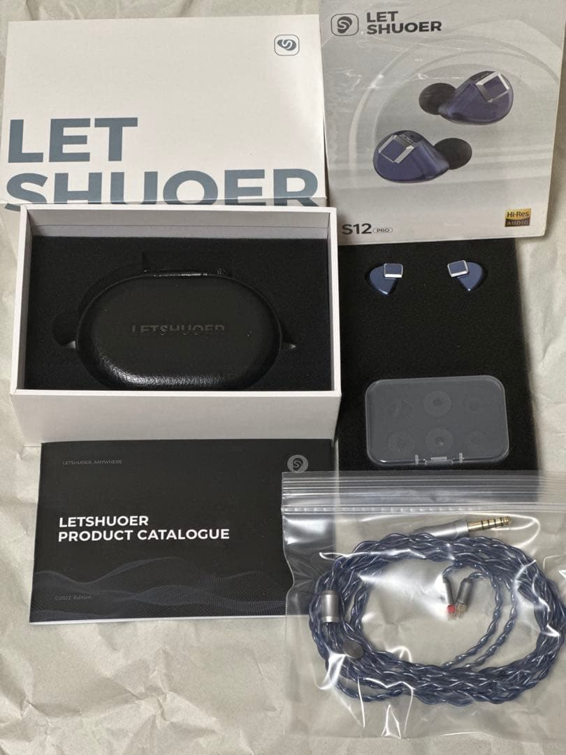 LETSHUOER S12 PRO + Tripowin Altea イヤホン LET SHUOER S12 PRO