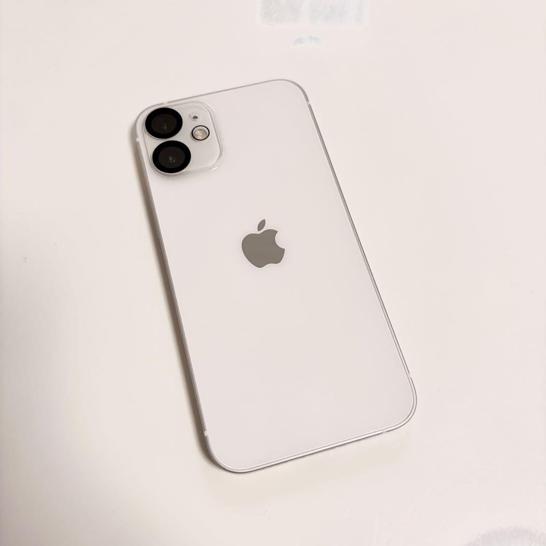 iPhone 12 mini 256GB ホワイト SIMフリー おまけ付き - メルカリ