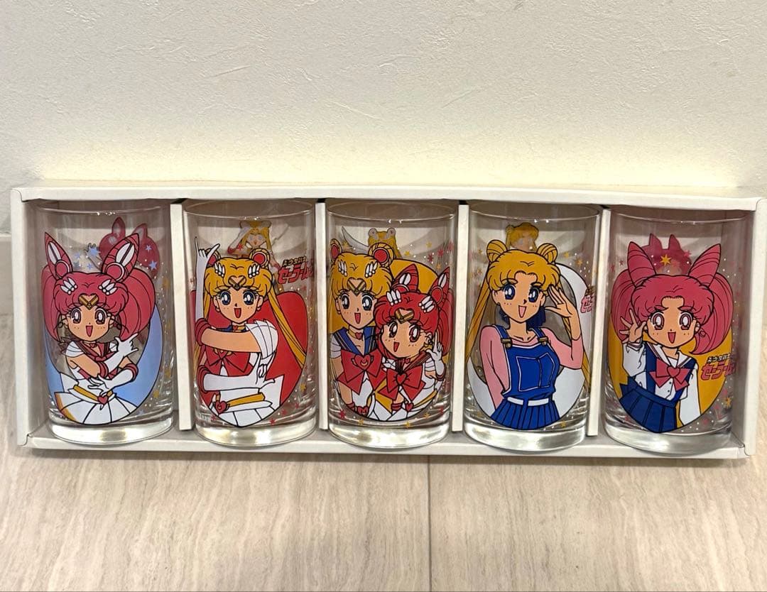 レア♡美少女戦士セーラームーン　タンブラー　グラス　コップ　ガラス