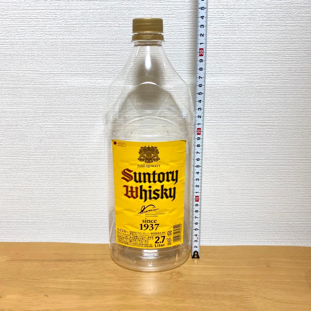 サントリーウイスキー角瓶2.7L 2.7リットルペットボトル