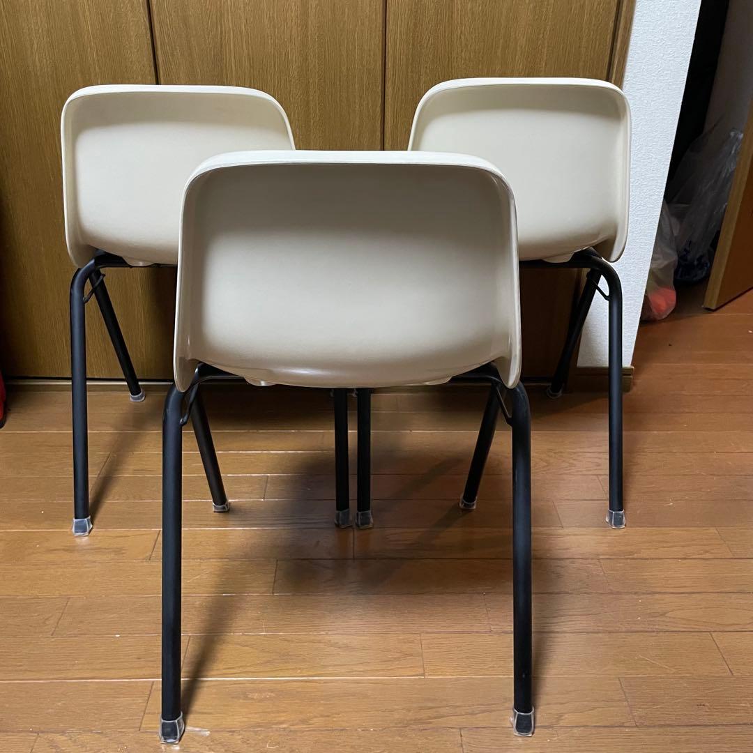 3脚セット】KOKUYO コクヨ スタジアムシェルチェア