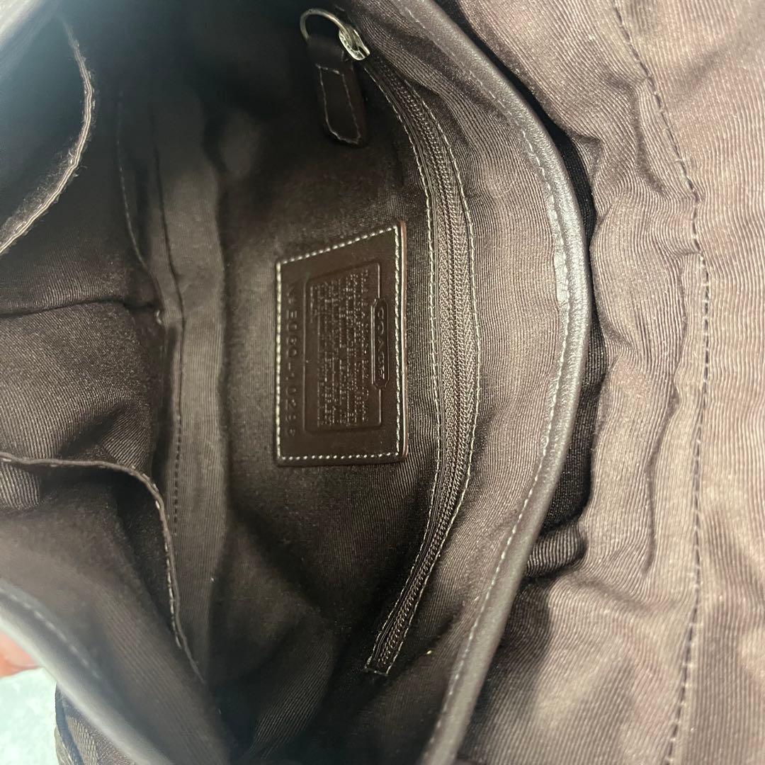 バッグ Vintage Coach Soho Bag Signature Brown
