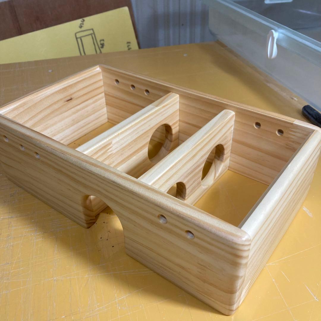 もっちぃ様確認用 ハムスター 地下型 巣箱 (検 ルーミィ グラス