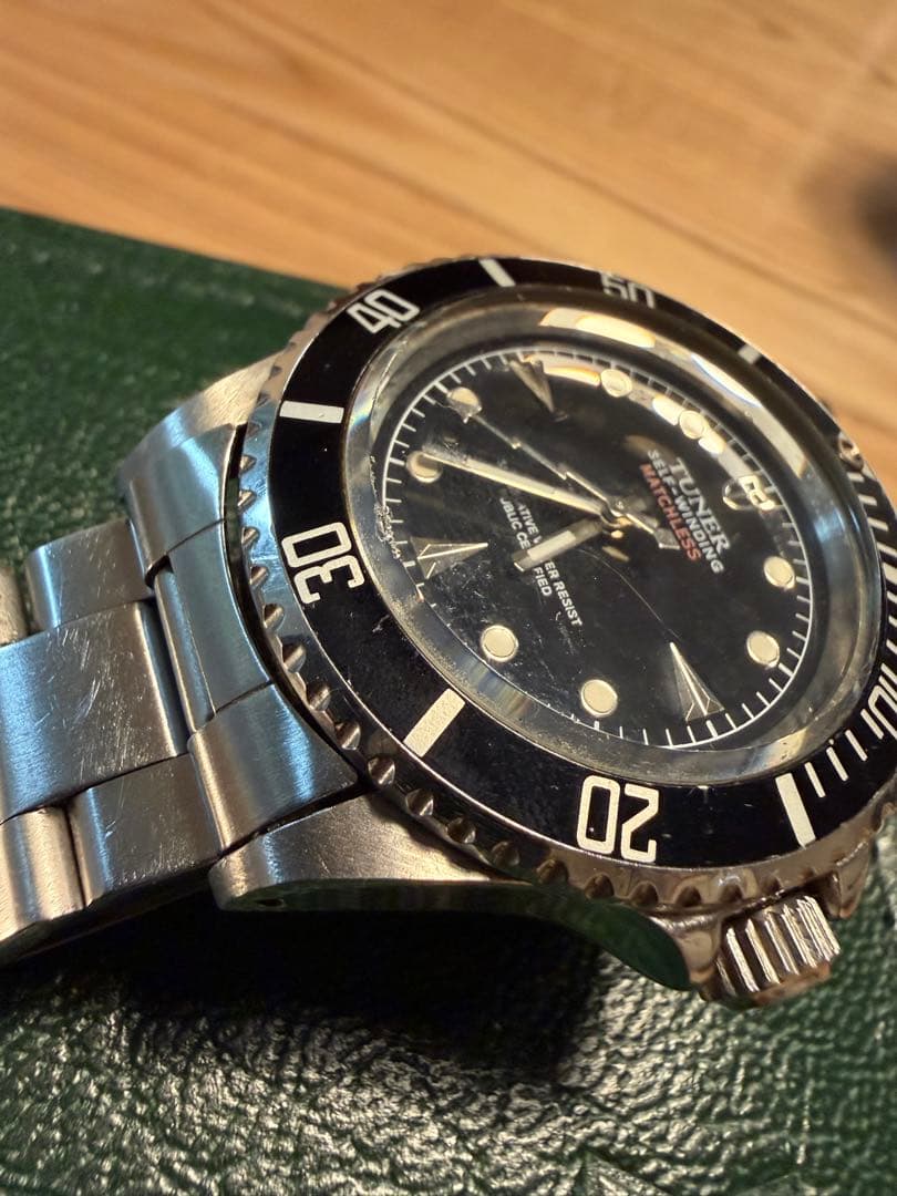 TUNER 機械式ダイバーズウォッチ腕時計