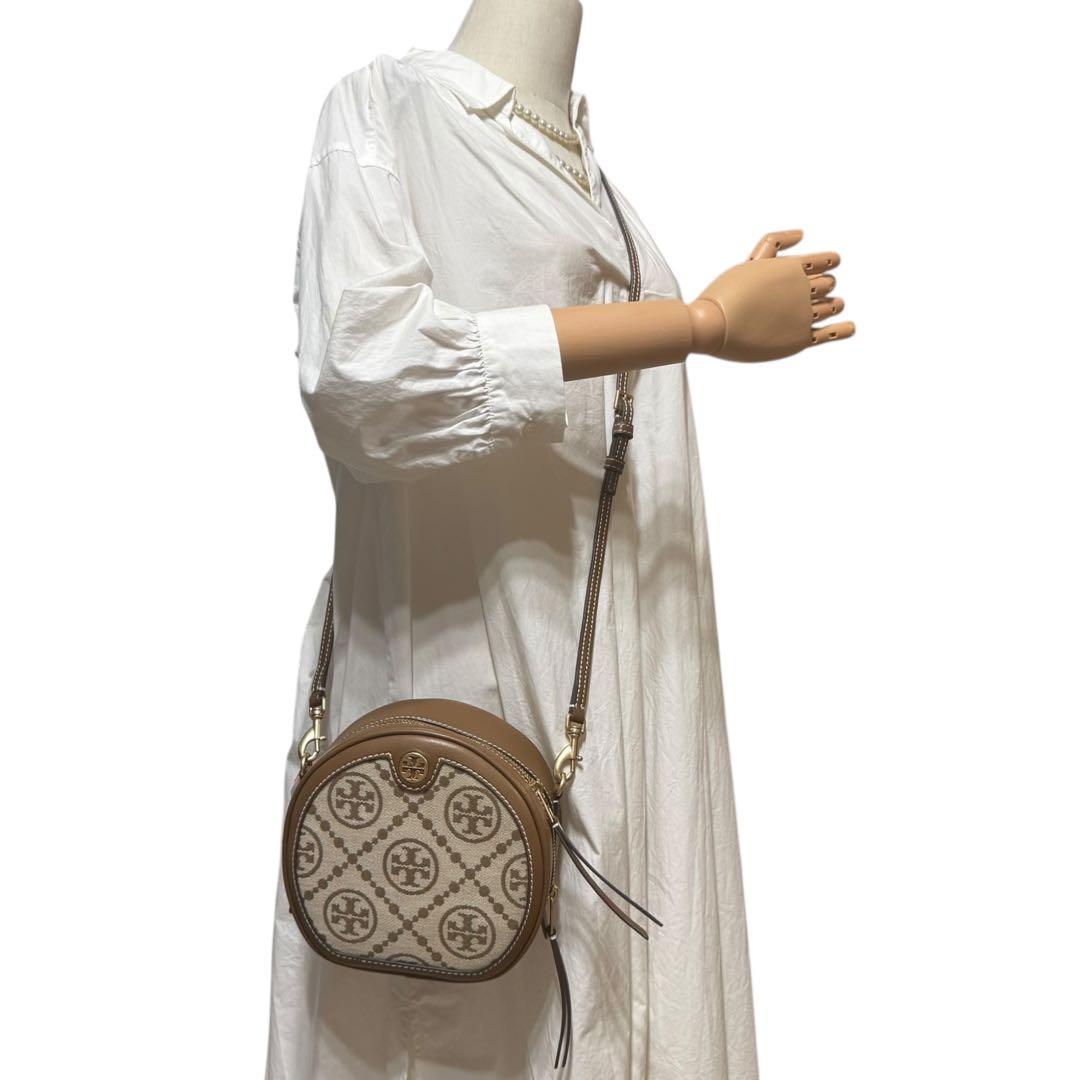 Tory Burch Hazelnut shoulder bag Tモノグラム