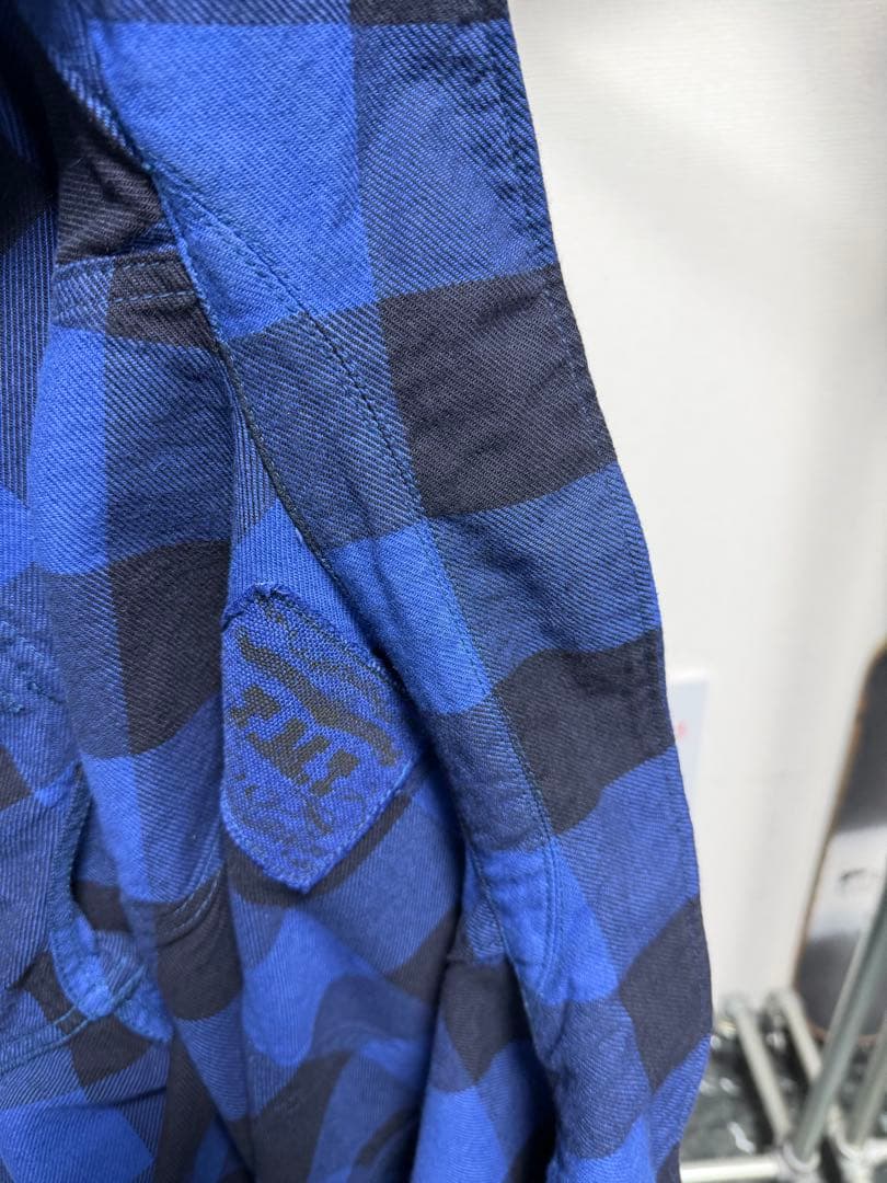 TMT PIECE DYED BUFFALO CHECK SHIRTS Lサイズ