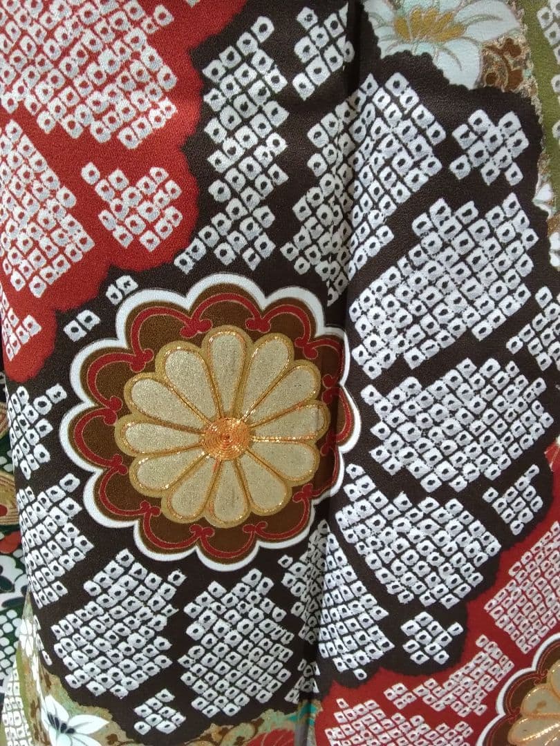 お値下】振袖フルセット、正絹成人式、重ね衿、帯揚げ帯締め、西陣袋帯