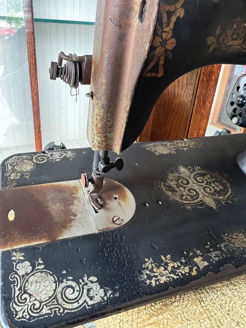 SINGER 古いミシン アンティークミシン 骨董品 インテリア