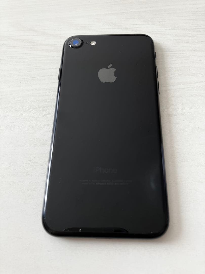 美品】iPhone7 128GB ジェットブラック SIMフリー - メルカリ