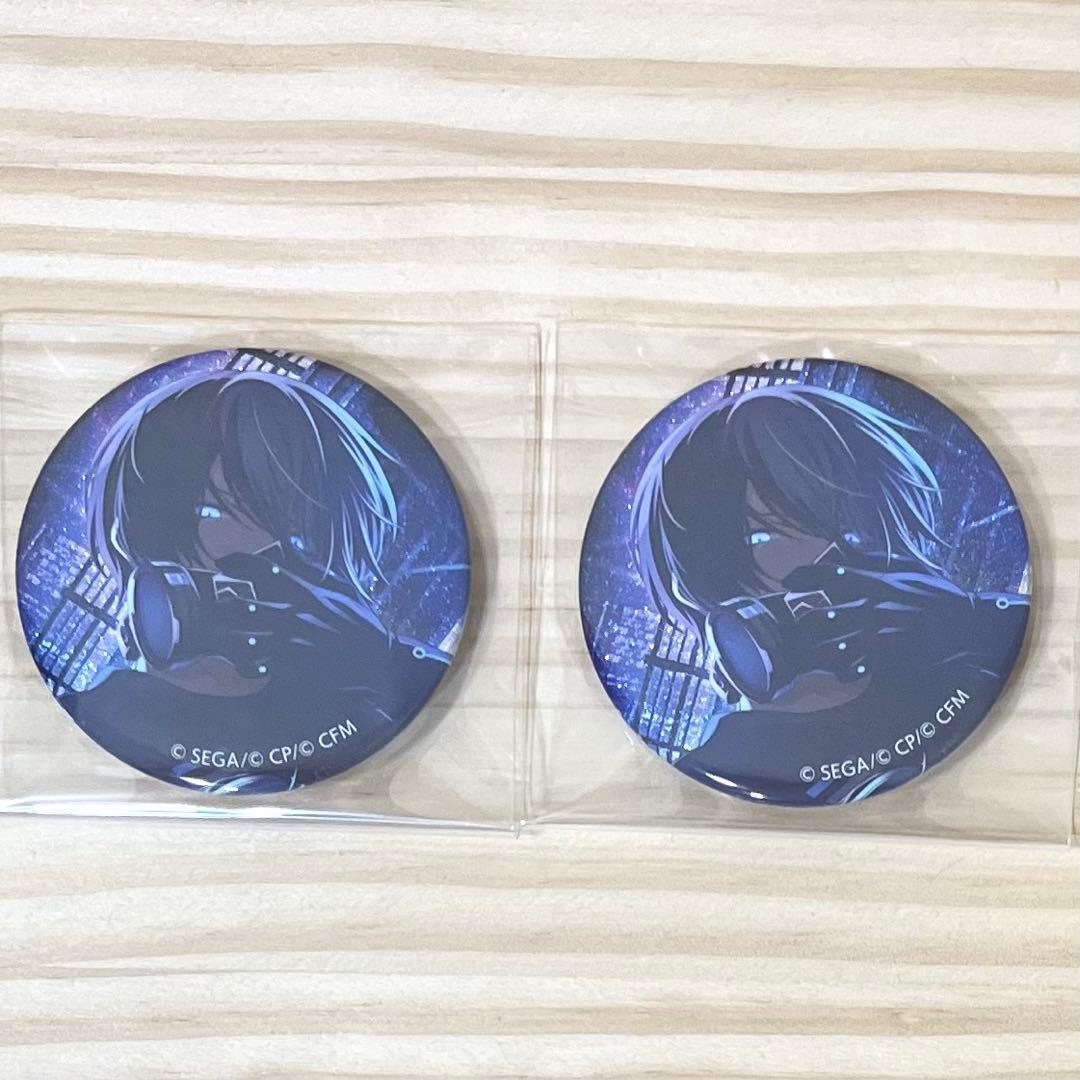 プロセカ 青柳冬弥 グリッター缶バッジ グリ缶 22B