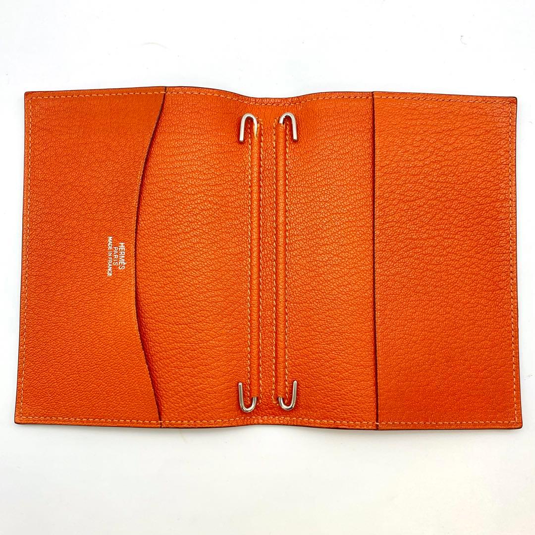 エルメス アジェンダ 手帳 ダイアリー レフィル付 革 EZ243