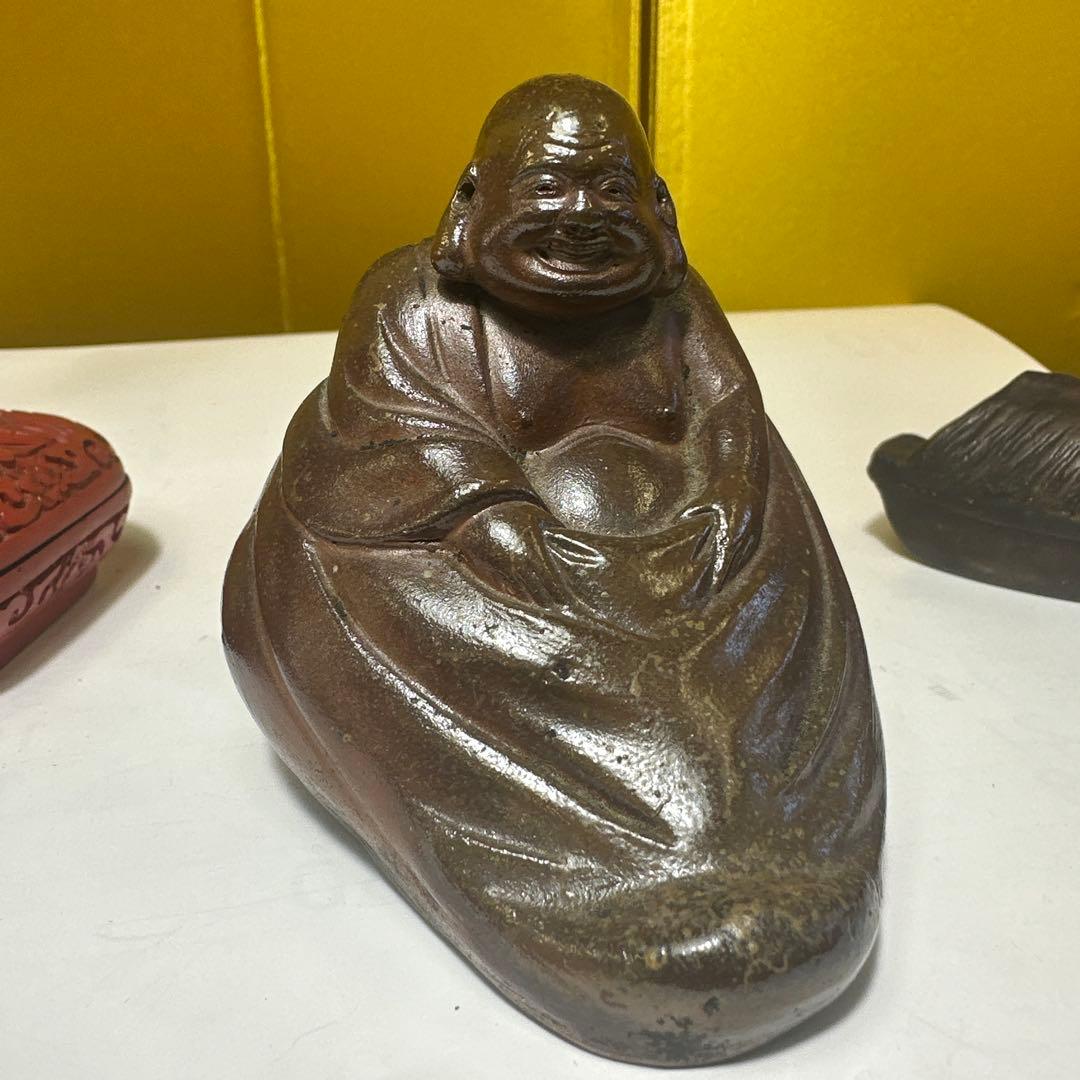 書道，茶道，備前焼，仏像香薰炉，中国雕刻香合，古銅水滴，インテリア