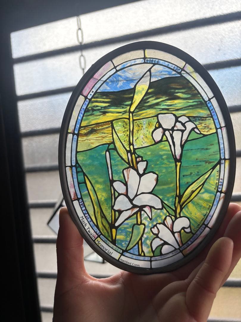 レア ルイスティファニー 百合 ユリ ステンドグラス