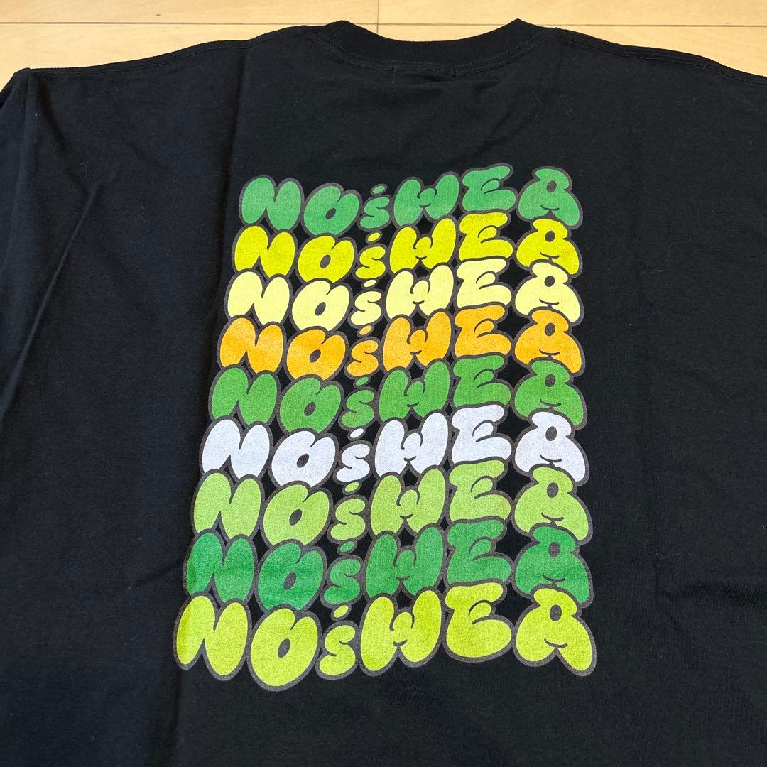 NOSWEA ノースウェア 花村想太 黒Tシャツ kurotee_wlogo