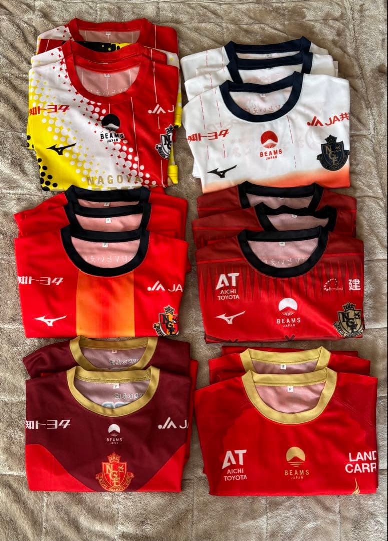 買うスポーツ - 名古屋 グランパス 来場者配布 ユニフォーム 5種類 13