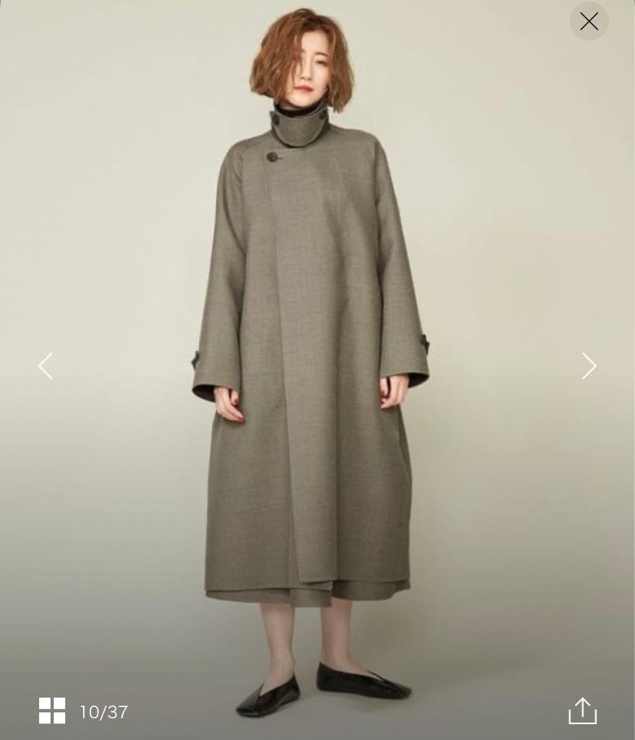 新品conteコンテ リバー バルカラーコート辺見えみり代表コート - メルカリ