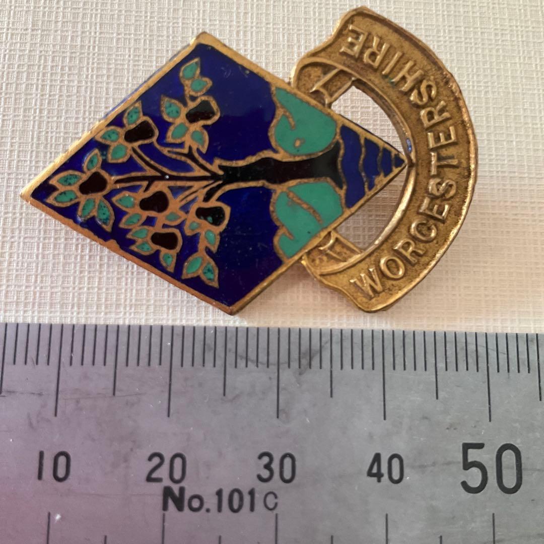 イギリス Worcestershire関連のヴィンテージエナメルバッジ - メルカリ