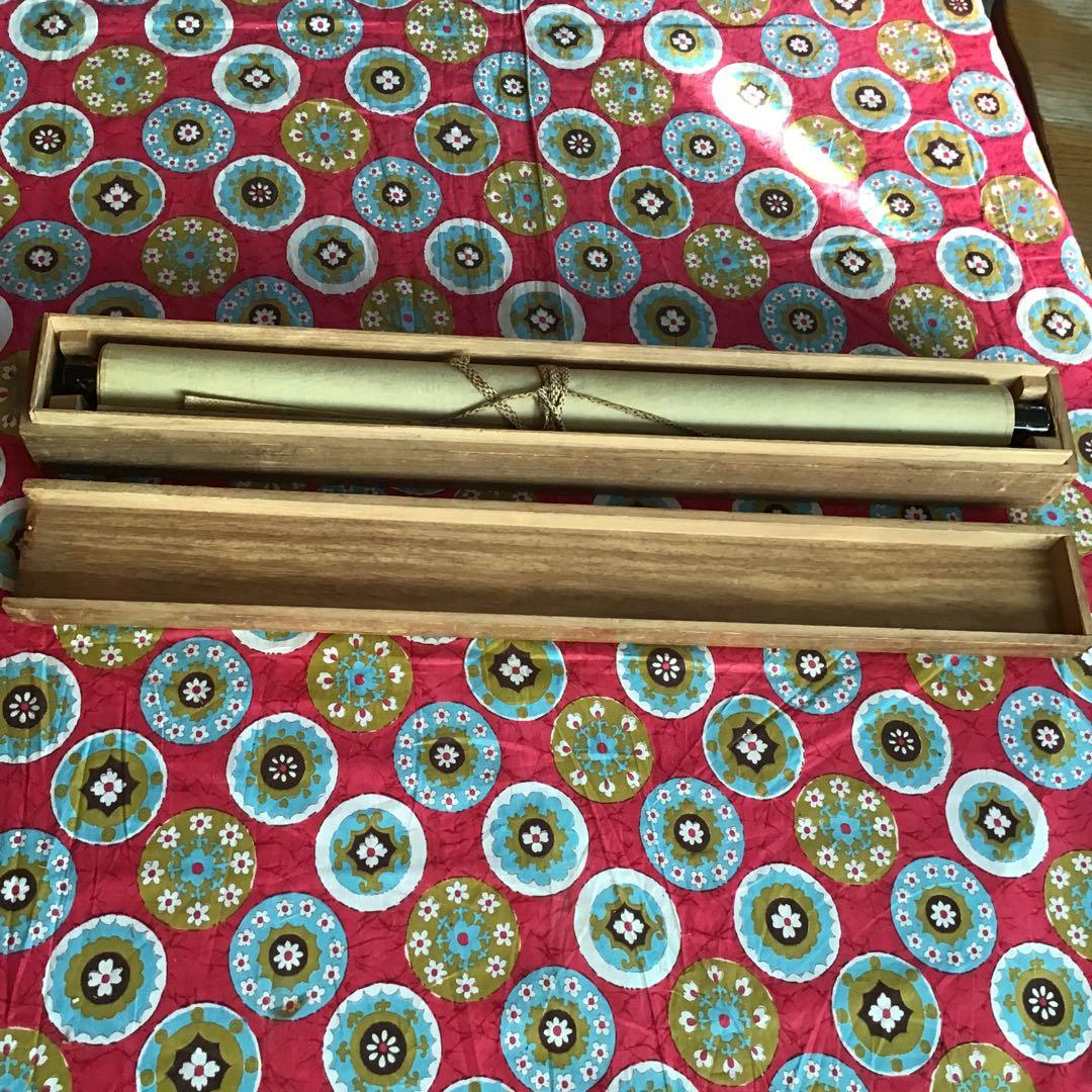 骨董 古美術 金島桂華 甲冑の図 掛け軸 直筆