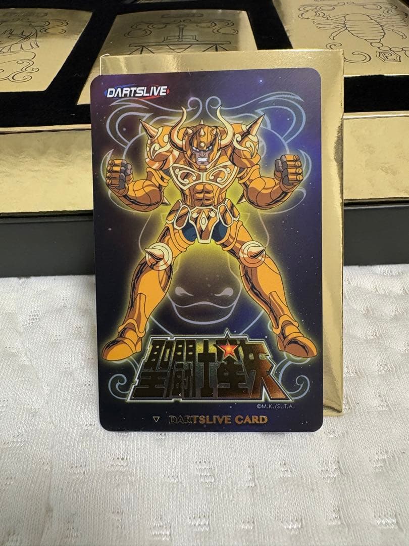 【新品未使用品】ダーツライブカード聖闘士星矢　香港限定(値下げしました！)