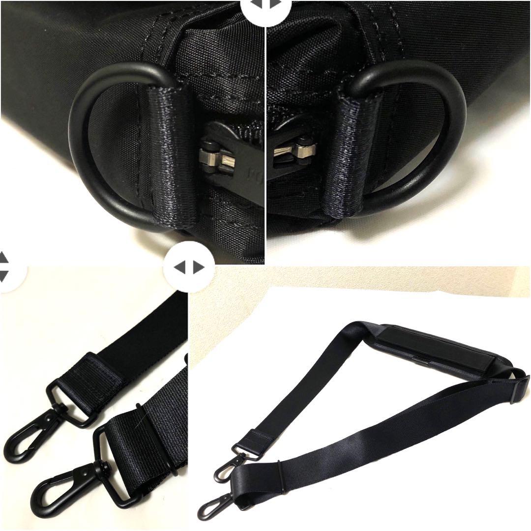 未使用級✨ポータータイム オーバーナイト 2way ボストン 3層 A4ブラック