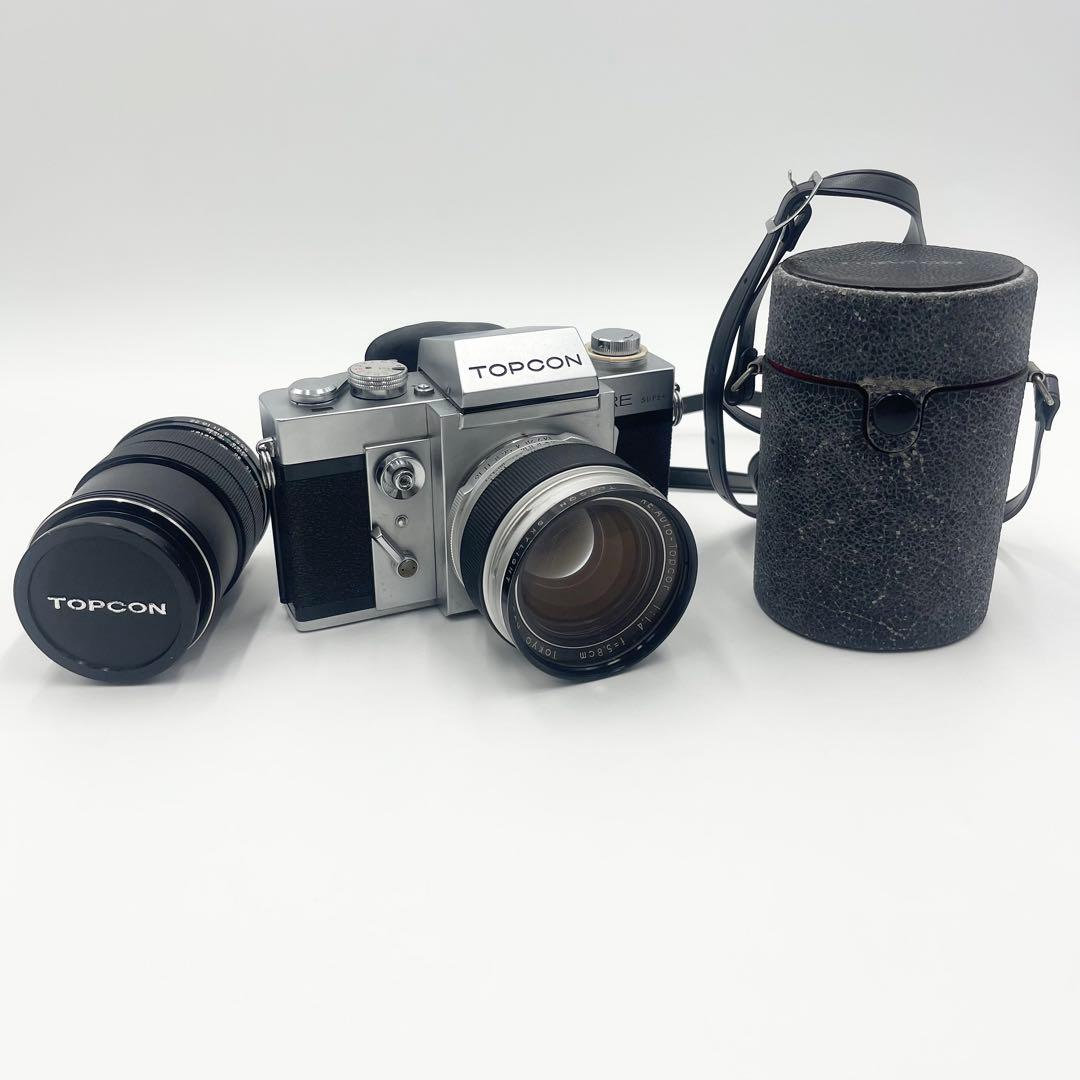 TOPCON トプコン RE SUPER 一眼レフ フィルムカメラ レンズ付き - メルカリ