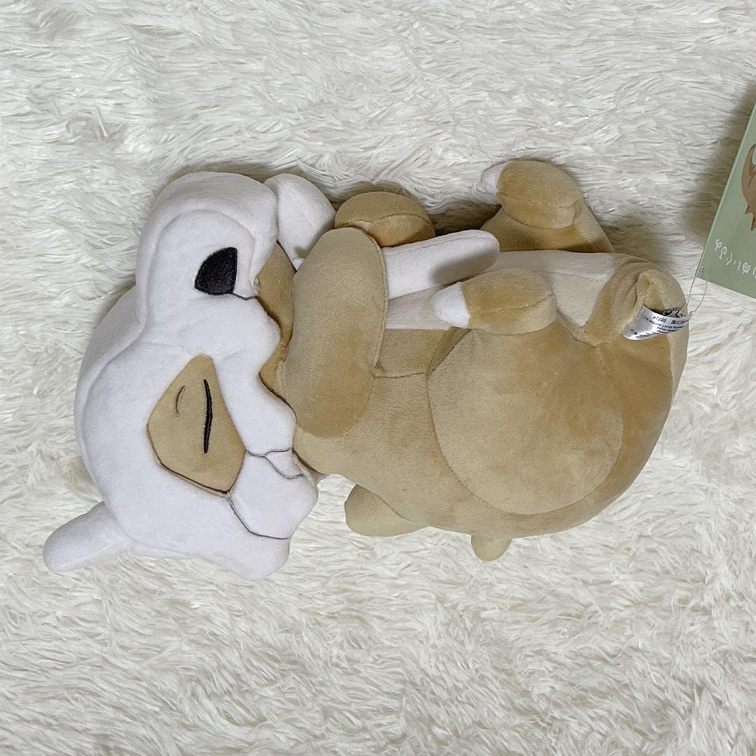 ✨タグ付き・ポケモンセンター✨ もっちり おやすみカラカラ・ヤドン•チコリータ