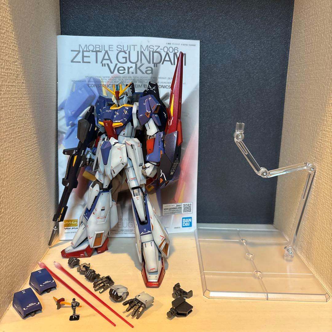 MG 1/100 Zガンダム Ver.Ka塗装完成品
