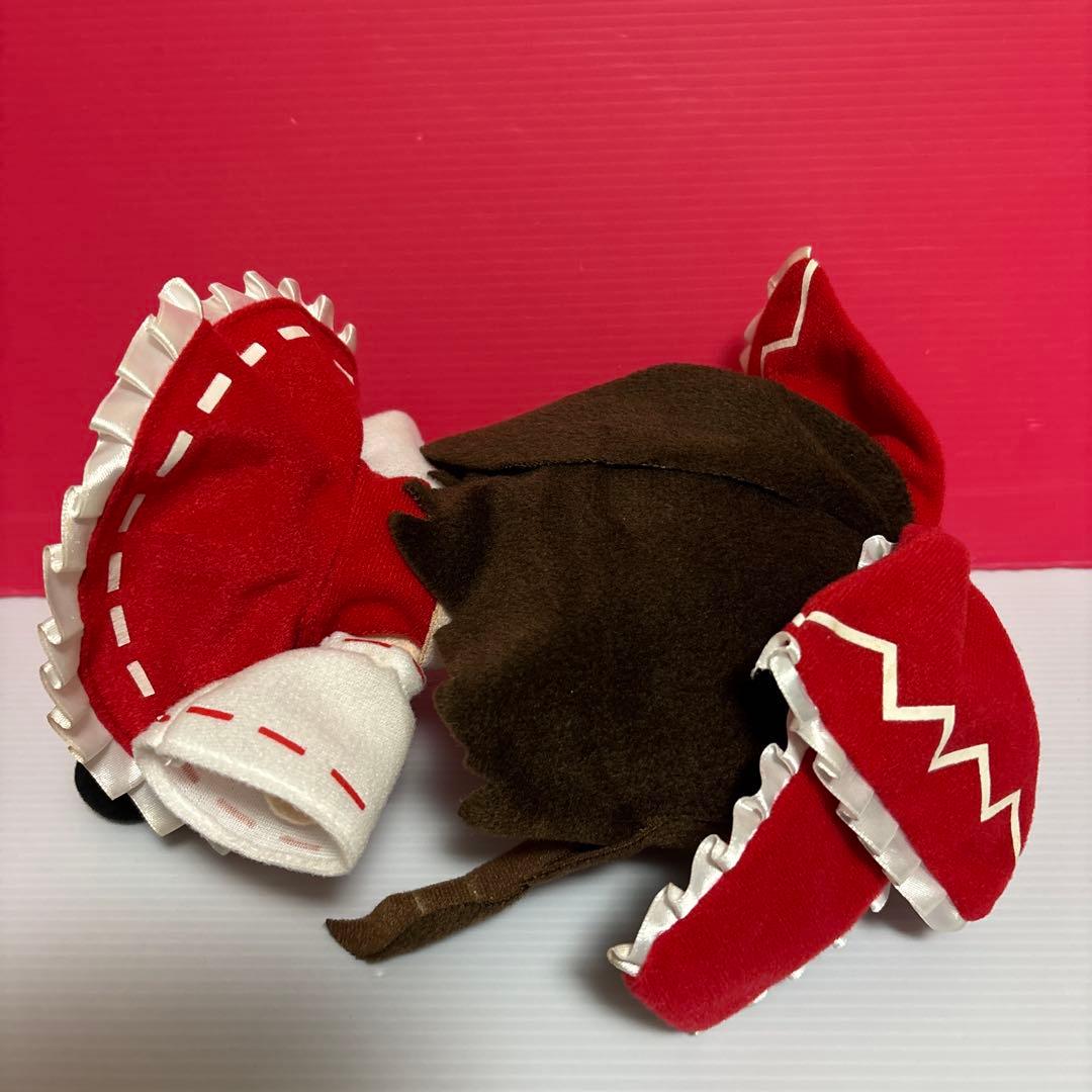 東方project gift ふもふもぬいぐるみ　霧雨魔理沙　博麗霊夢2体セット