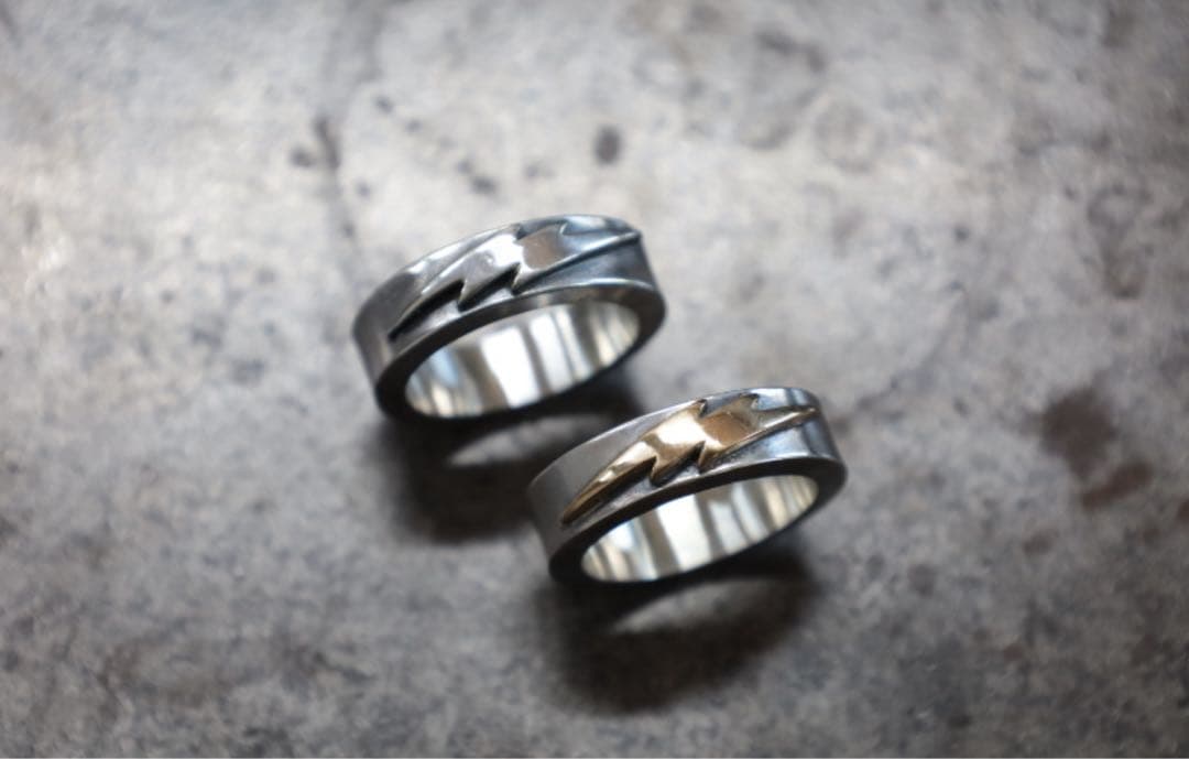 FATE.CO リング 7mm thuderbolt ring 25号