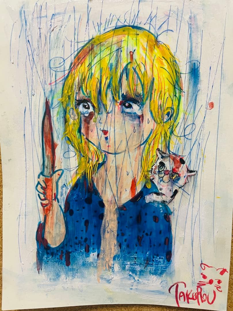 キルビル。。 a4アート紙 キルビル。。 a4アート紙