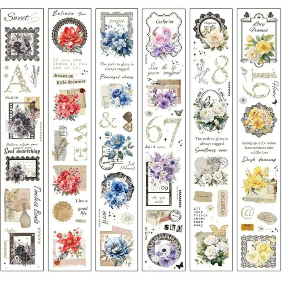 コラージュ PETテープ 箱入りステッカー10点