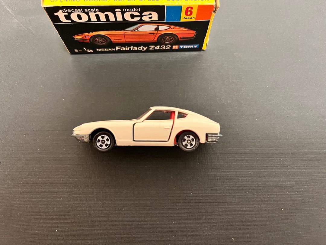 黒箱トミカ　ニッサン フェアレディZ 432 1Aホイール