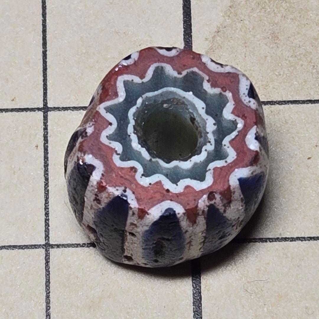 内径広め 7層シェブロンビーズ goro´s等のカスタムに 5 美術品